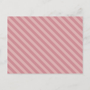 Postal de franjas rosadas de personalizable