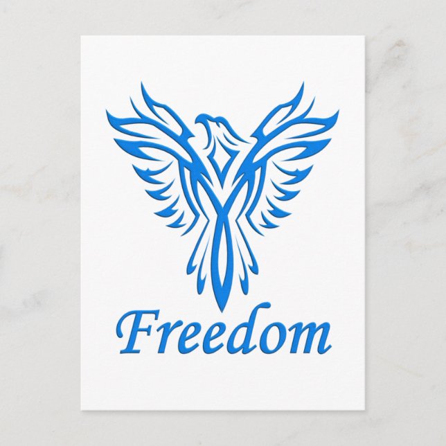 Postal de Freedom Eagle, personalizar (Anverso)