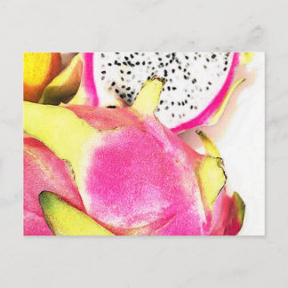 Postal de Fruta Dragón