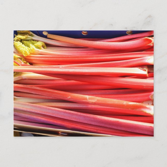 Postal de frutas y alimentos 108 (Anverso)