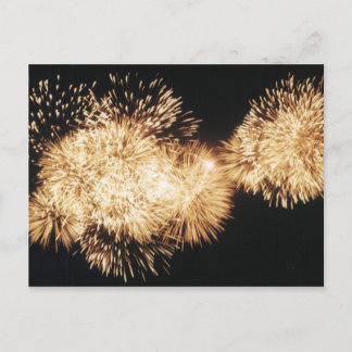 Postal de fuegos artificiales