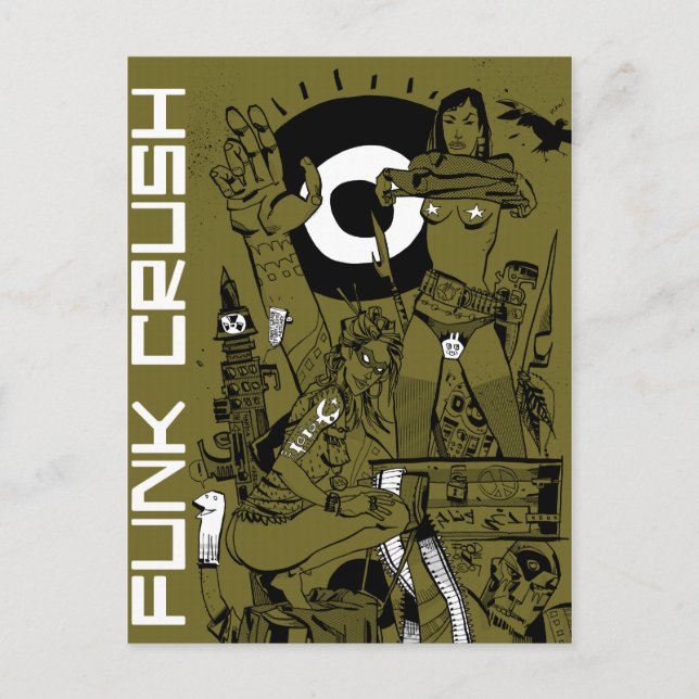 Postal de Funk Crush (Anverso)