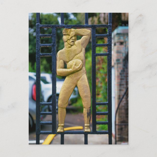 Postal de fútbol (Anverso)