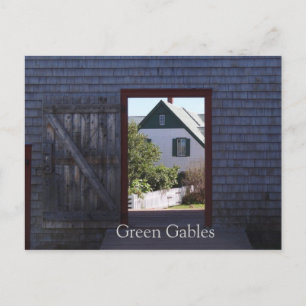 Postal de gables verdes