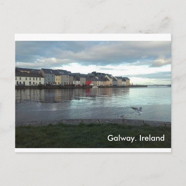 Postal de Galway Irlanda (Anverso)