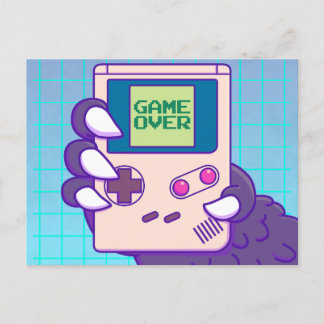 Postal de Game over Godzilla