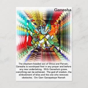 Postal de Ganesha
