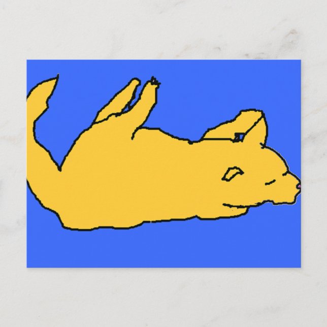 postal de gato (Anverso)