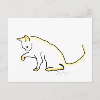 Postal de gato