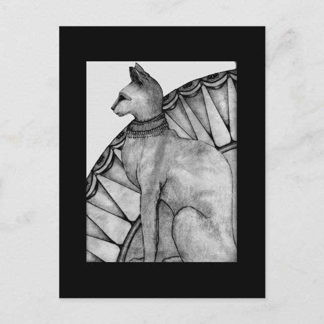 Postal de gato holly (Anverso)