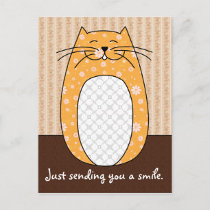 Postal de 'gato Naranja'