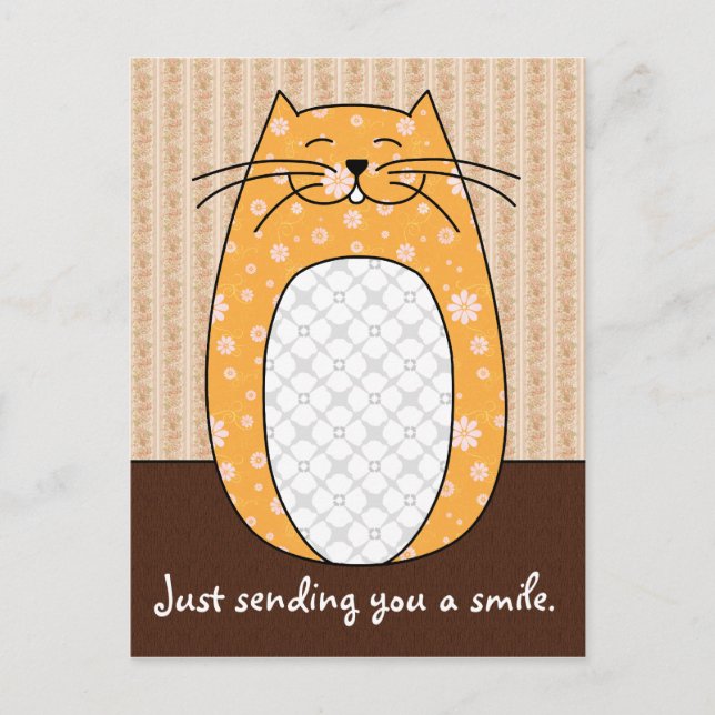 Postal de 'gato Naranja' (Anverso)