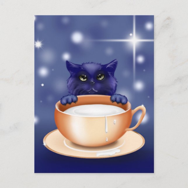 postal de gatos compartidos (Anverso)