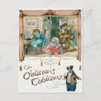 Postal de gatos de cosecha