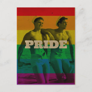 Postal de Gay Sailor del Orgullo Vintage
