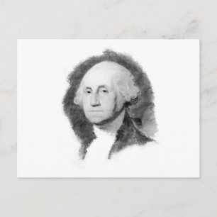 postal de George Washington