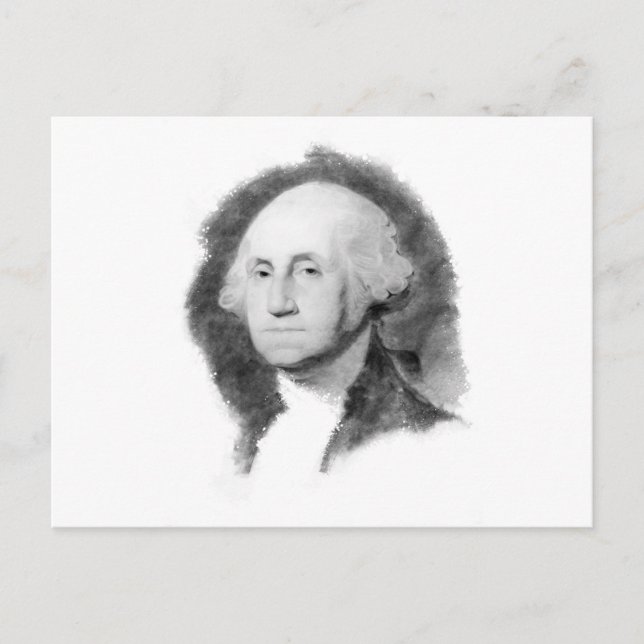 postal de George Washington (Anverso)
