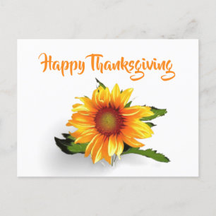 Postal de girasol acuático