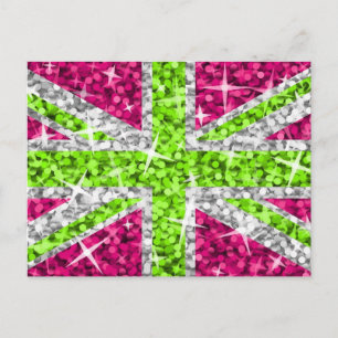 postal de Glitz UK Lime