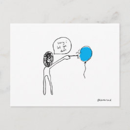 postal de globo