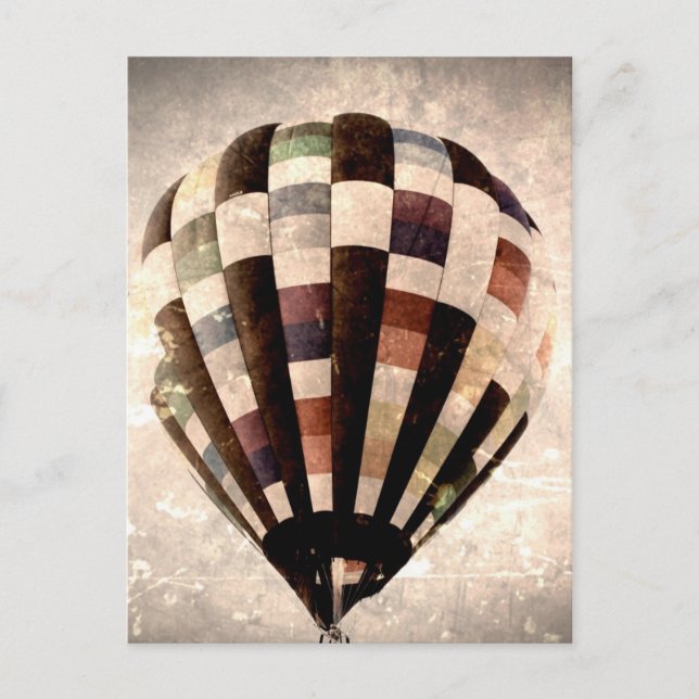 Postal de globo de época (Anverso)
