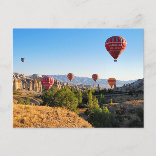 Postal de globos (Anverso)