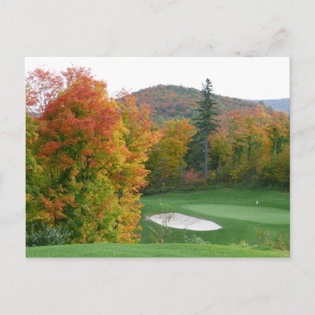 Postal de golf Tremblant (Anverso)