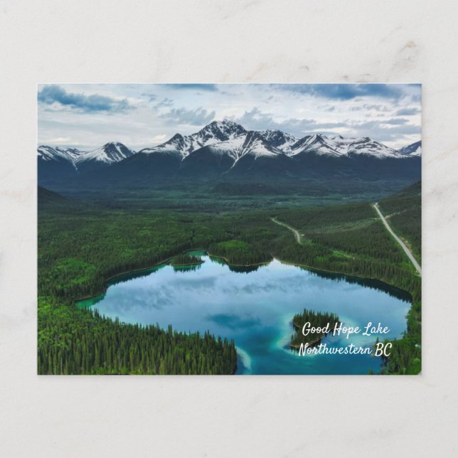 Postal de Good Hope Lake Canada (Anverso)
