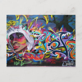 Postal de graffiti