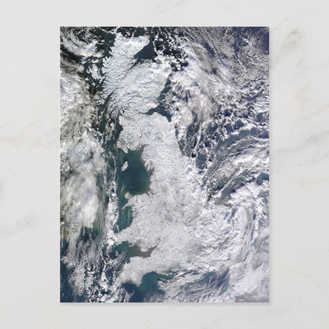 Postal de Gran Bretaña congelada (Anverso)