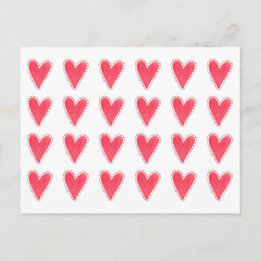 Postal de gran corazón