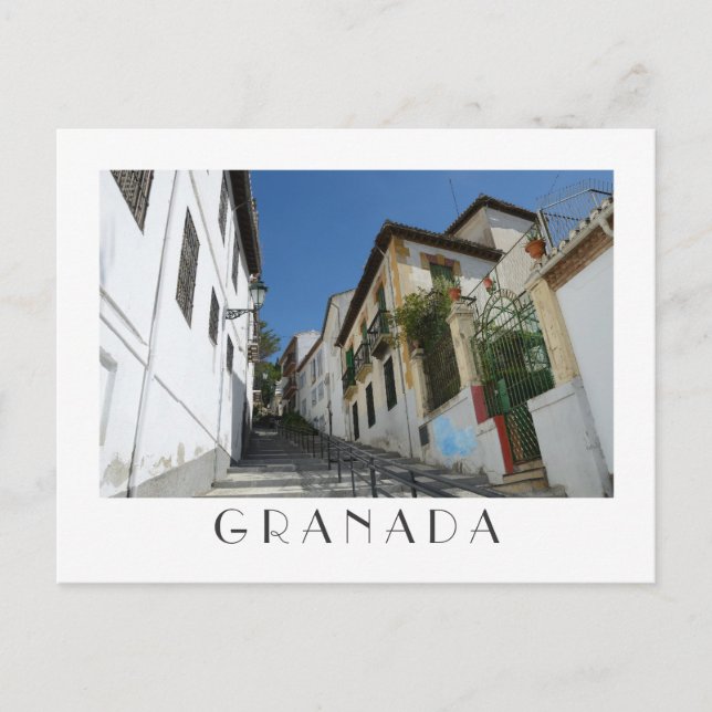 Postal de Granada (Anverso)