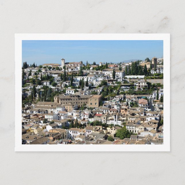 Postal de Granada (Anverso)