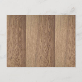 Postal de grano de madera