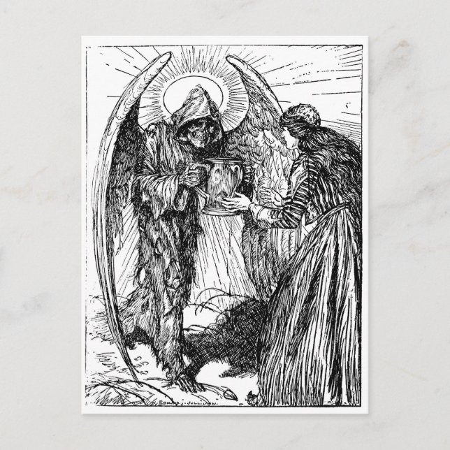 Postal de Grim Reaper (Anverso)