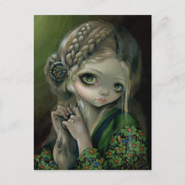 Postal de "Guinevere Tenía Ojos Verdes" (Anverso)