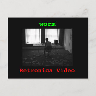 postal de gusano