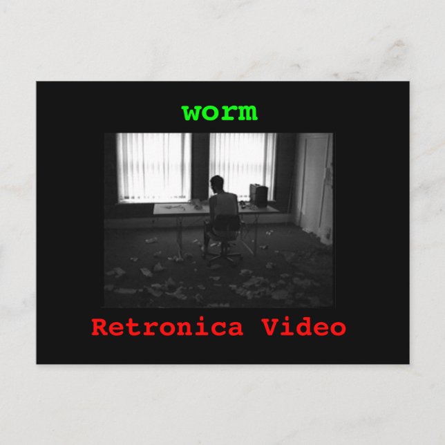 postal de gusano (Anverso)