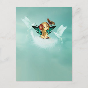 Postal de hadas de corte - Ideal para coleccionist