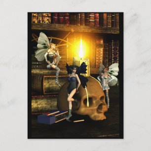 postal de hadas de la fantasía - "luces de hadas "