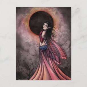 Postal de hadas góticas Eclipse
