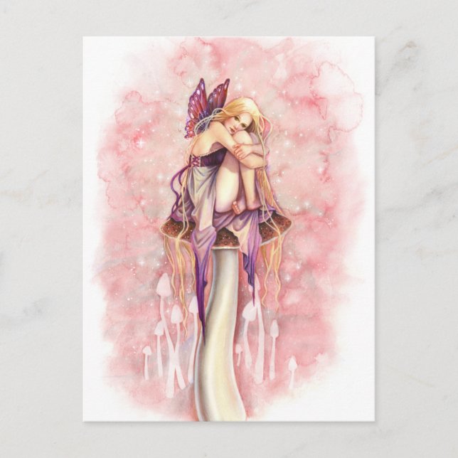 Postal de hadas más pequeña (Anverso)