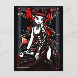 Postal de hadas Terra Red Tattoo