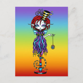 Postal de hadas trixy Pixie Stick Sideshow Circus
