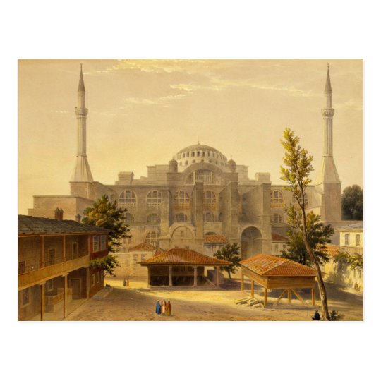 Postal de Hagia Sophia