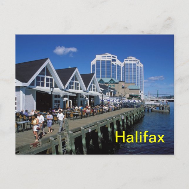 postal de Halifax (Anverso)