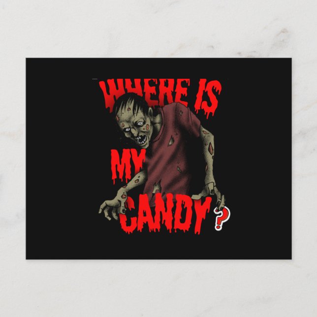 postal de Halloween (Anverso)