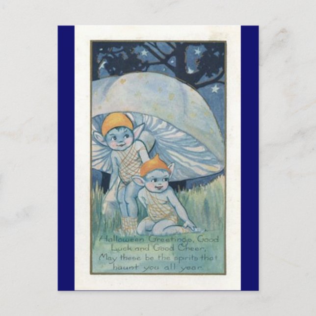 postal de Halloween (Anverso)