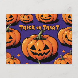 postal de Halloween