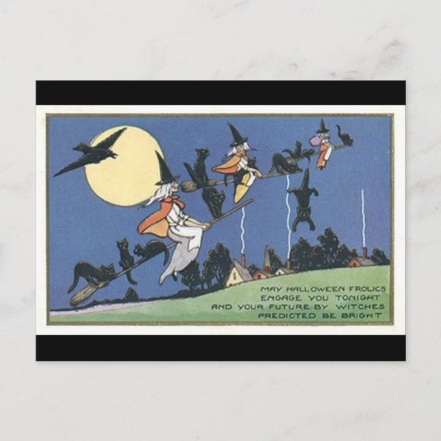 postal de halloween (Anverso)